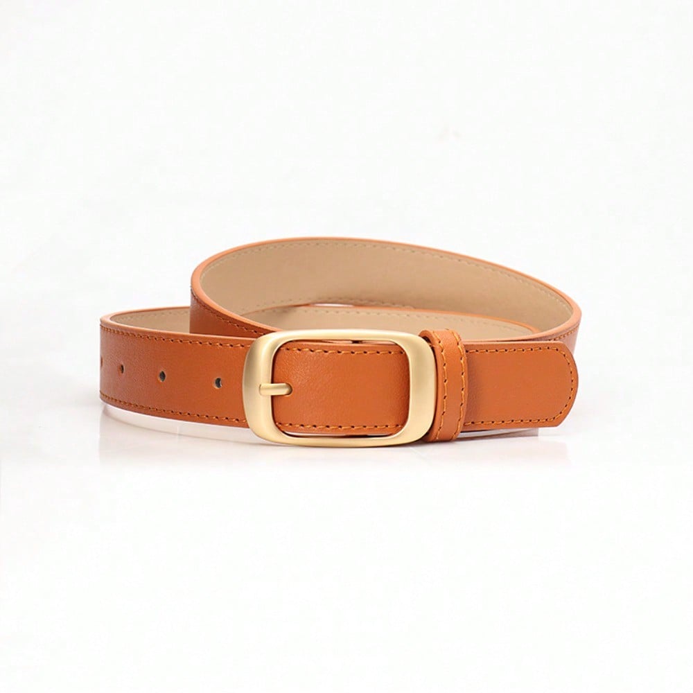 Fashion Versatile Women's Belt Pin Buckle Simple Belt Women's Premium Decorative Belt