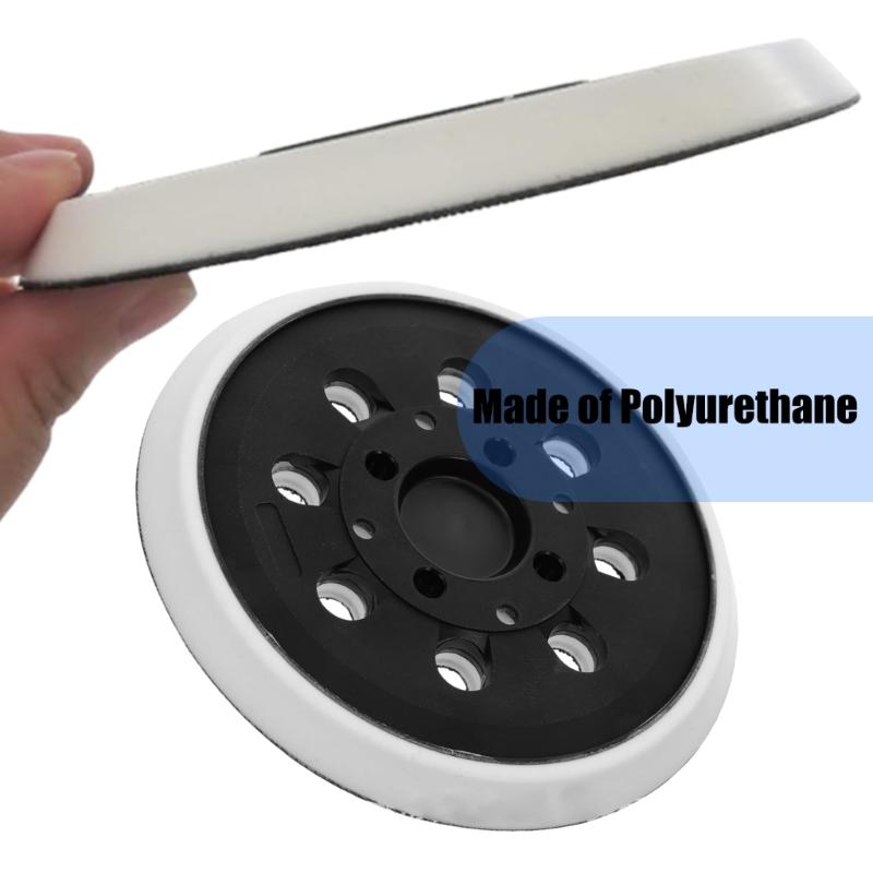 Multipurpose 5inch Rubber Backer Pad Electric Sander Accessories Suitable for 90% Polishers And Sanders