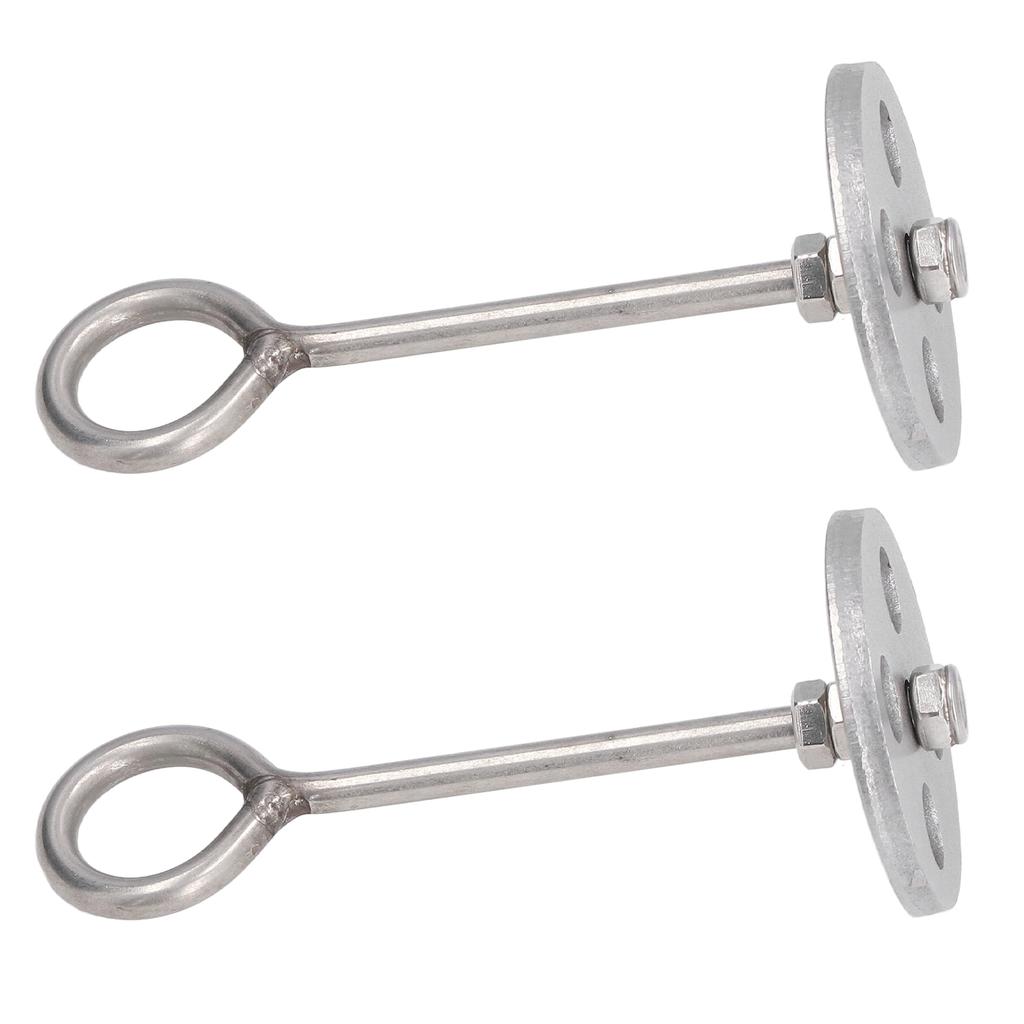 2pcs Cattle Nose Pliers Ring Safe Wear Resistant Cattle Nose Clamp for Cow Bull Cattle All Stainless Steel
