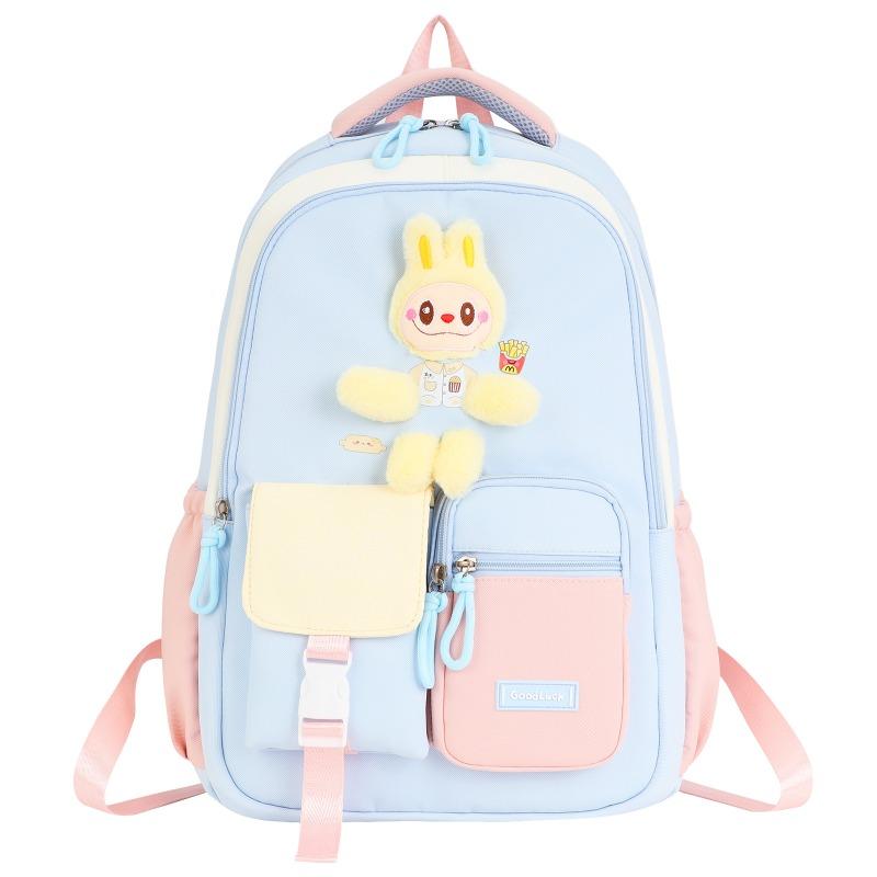 School Bag Backpack Cute Student Fashion Doll Backpack Student Class Backpack