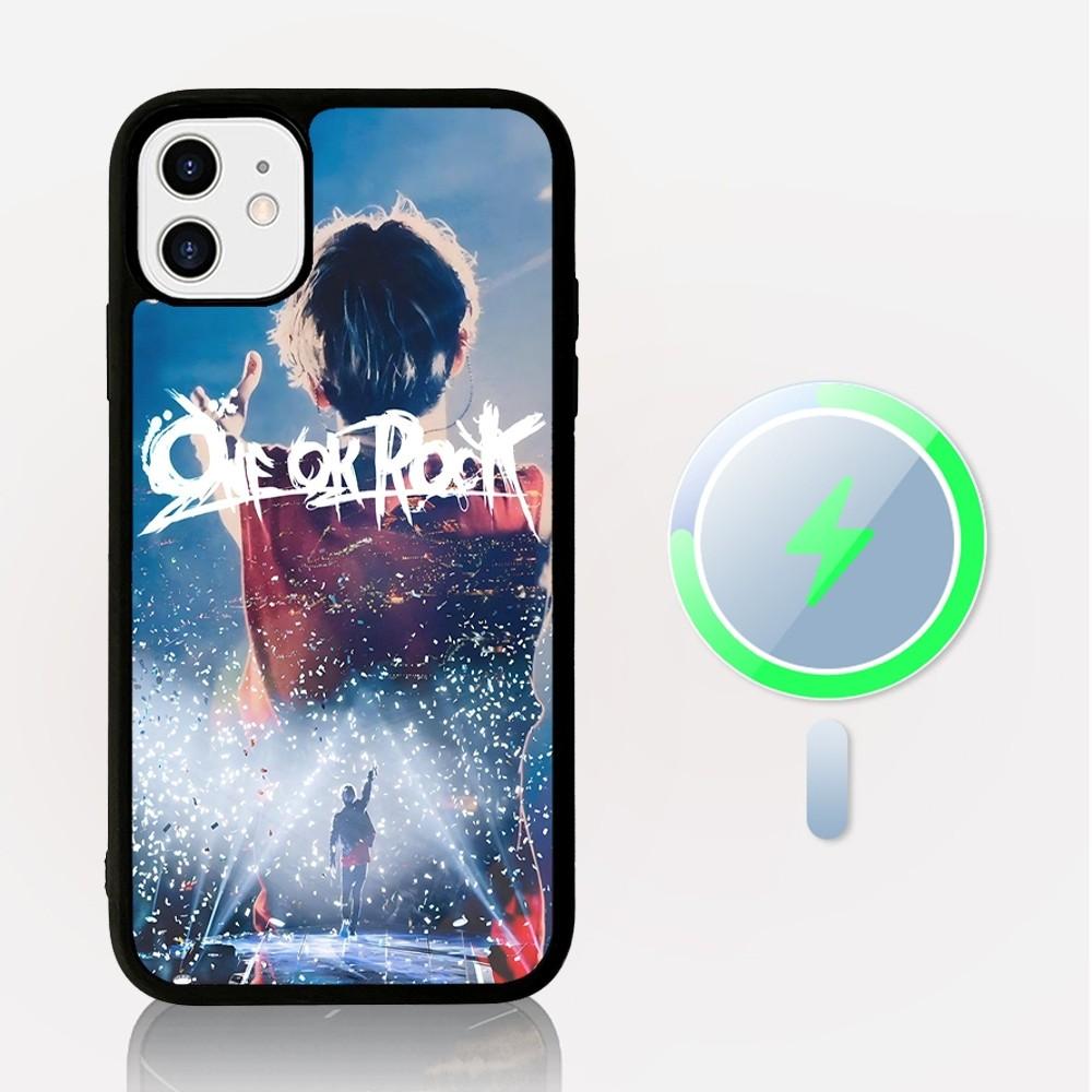 ONE OK ROCK Band Phone Case Magesafe Magnetic Wireless Charge Case For iPhone 16 11 12 13 14 15 Pro Max Plus Mini