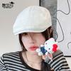 British Retro Duck Tongue Forward Hat Literary and Artistic Versatile Painter Beret Casual Hat Female Tide