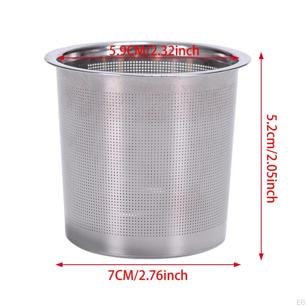 Infusor Tea Te Filler Stainless Steel Mesh