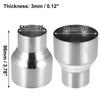Universal  2" ID To 3" ID Car Exhaust Component To Pipe Adapter Reducer Pack(1)