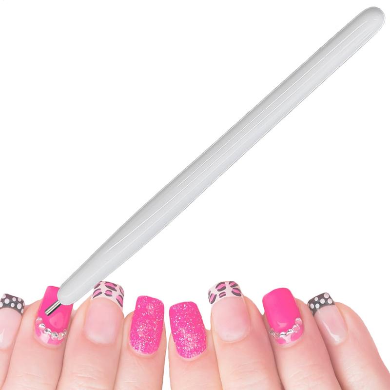 Suction Steel Ball Magnet Pen N ail Art Tools For Art Girl Travel Women Salon Home Nail Magnet Magnetic Nail Gems Picker Tool