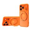 Matte Anti-Slip Phone Case With 360 Rotating Stand IPhone 17 Pro Max 16 15 14 Soft TPU Shockproof Cover In Multiple Colors