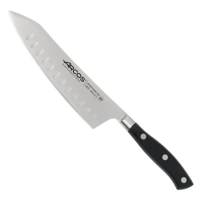 ARCOS Riviera - Couteau Rocking Santoku (180 mm)