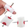 Non-Toxic 1Pc Fake Nail Through Finger Prank Toy Kids Novelty Magic Friend Halloween Scare Trick Joke Toy Practical Fool Gags Party Games