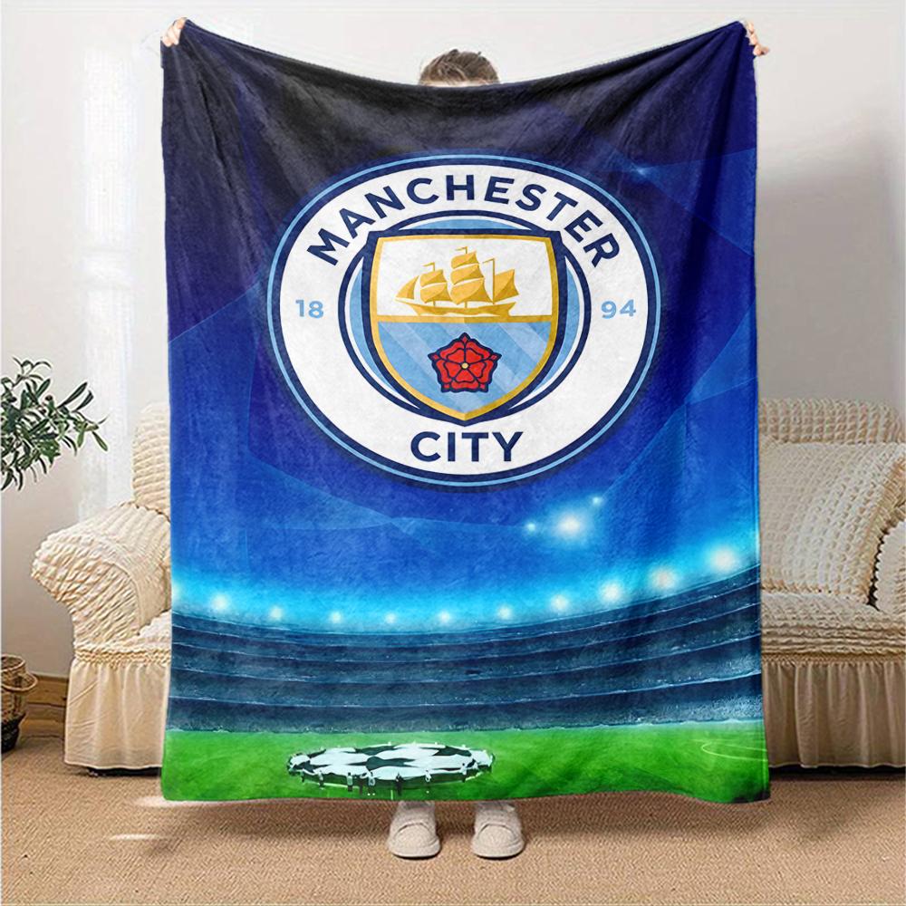 1pc Football Team (32) Blanket, Gift, for Men and Women, Soft Blanket, Good for Sofa Bed Couch Travel, Lightweight Flannel Blanket