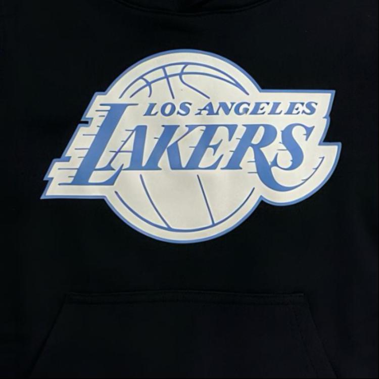 Nike X NBA Collaboration Hoodie Los Angeles Lakers City Edition Casual Pullover Hooded Kids hoodies Black 3Z2B7FDKM-LAK