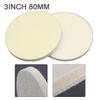 Professional Grade 80mm Wool Felt Buffing Pads Set of 2 for Refinishing
