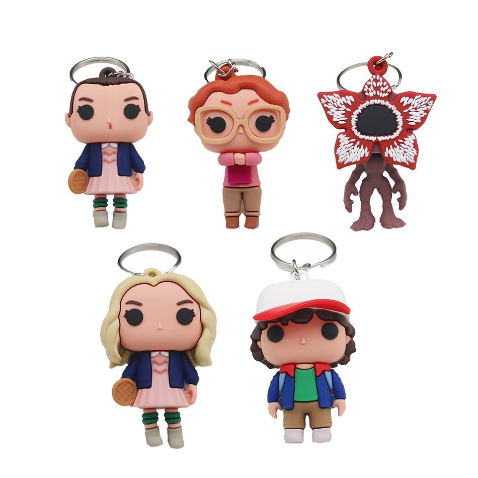 New Cartoon Game Characters Keychain Figure Toys Q Version Dolls Kids Gift For Children Boys Girls HalloweenChristmas Gift