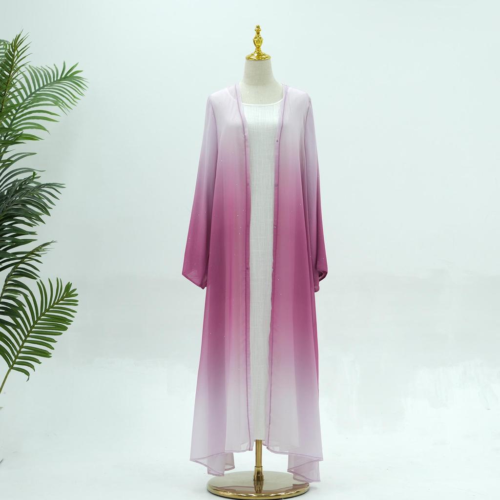 Opaska na głowę Loriya Gradient Color i codzienny kardigan imprezowy LR841 z 2024 roku