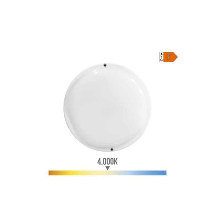 Applique Murale Ronde Led 18W 1820Lm 4000K - EDM - S.Of.