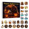 1 Set Halloween Ghost Countdown Calendar 24 Days Spooky Reading Bubble Bath Ghost Ornament Advent Calendar Holiday Bookworms Gift