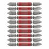 VESSEL 40V Compatible Double Ended Plus Gosai Bit +2 X 65 Set of 10 GS10P2065F