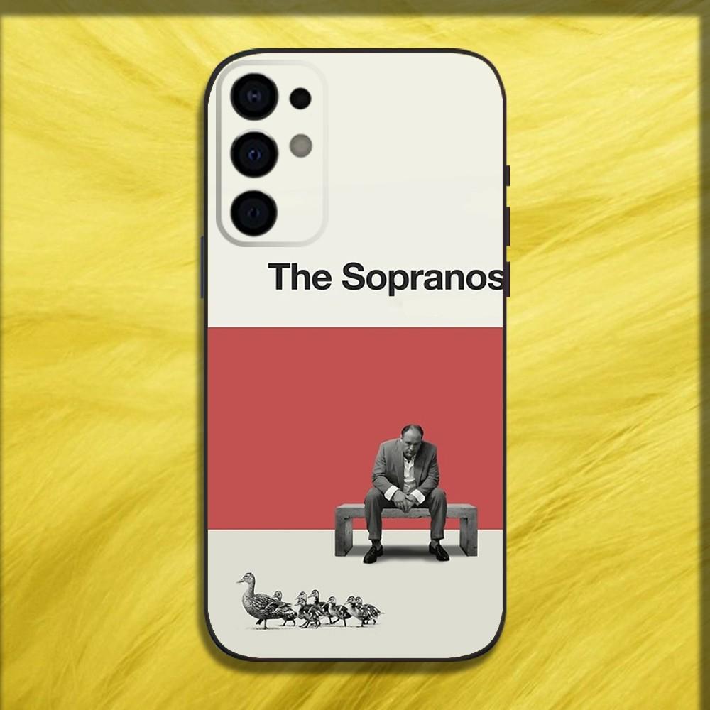The S-Sopranos TV Phone Case For Samsung S24,S21,S22,S23,S30,Ultra,S20,Plus,Fe,Lite,Note,10,9,5G Black Soft Cover