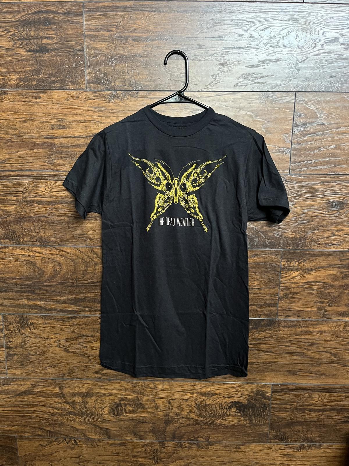 The Dead Weather T-shirt 2009 Butterfly Human Bones T-shirt XXL