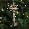 Plastic Xmas Ornament Ball Gold Christmas Tree Ornament Creative Xmas Baubles  Scene Making