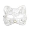Halloween Lace Mask Half Face Female Masquerade Cosplay Animal Cat Face Black Mask