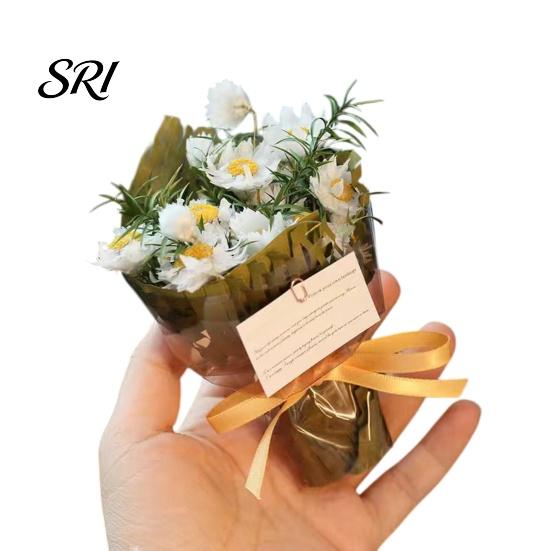 Space-saving Car Fragrance Artificial Flower Compact Design Deodorizer Romantic Roses Dried with Flowers Air Vent Freshener Auto Scent Diffuser Clip