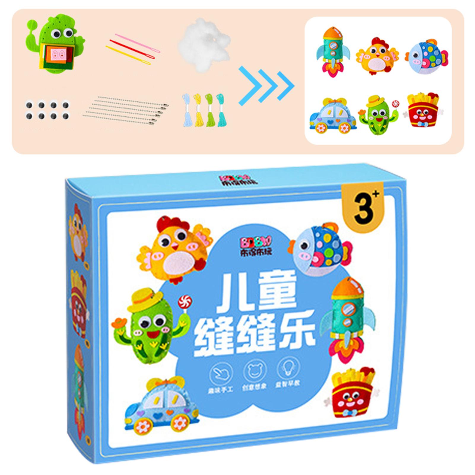 

DIY Sewing Kit For Kid Portable DIY Felt Sewing Craft Kit Birthday Present