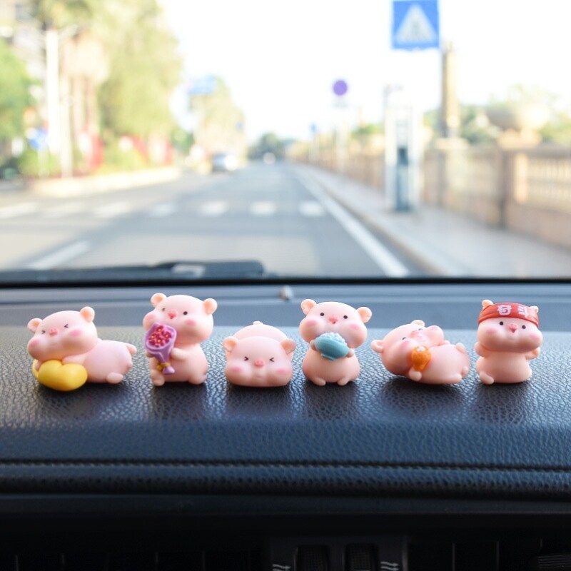 Mobile Phone Car Mount for Air Vent, Universal Car Support for Navigation, In-Car Holder, 2025 New Model 6 Pig Pairings