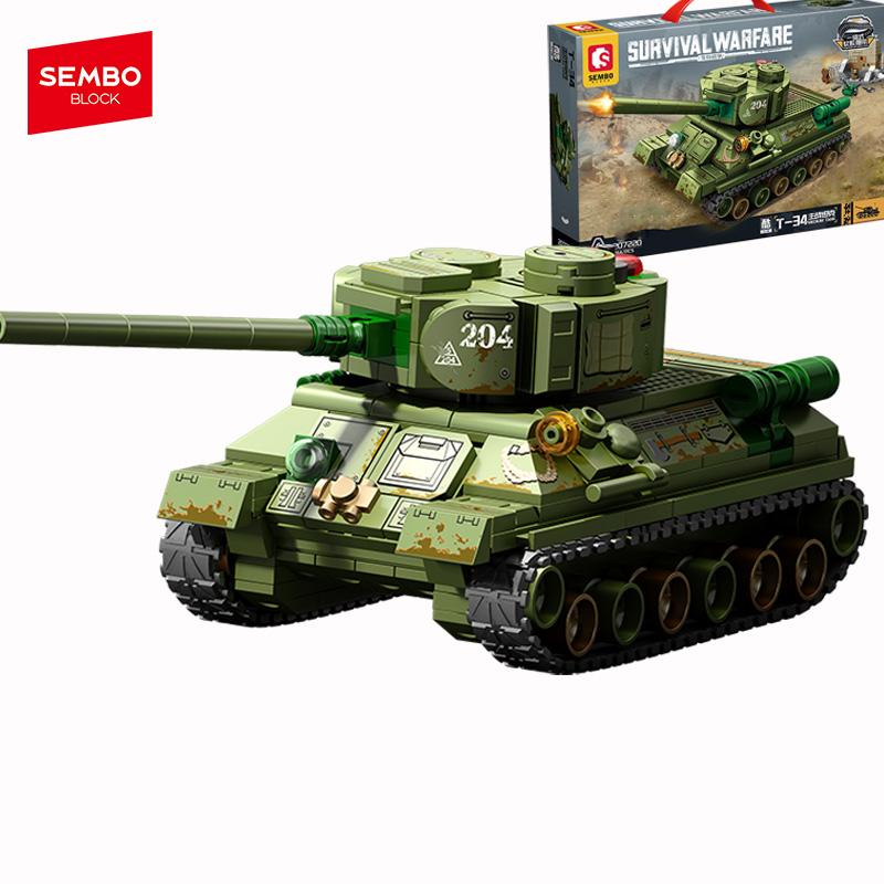 

non-toxic SEMBO BLOCK Tank Series Military Tank Building Blocks MOC Model Kit for children Army Engineering Vehicle Ideas for Kids children gifts no box