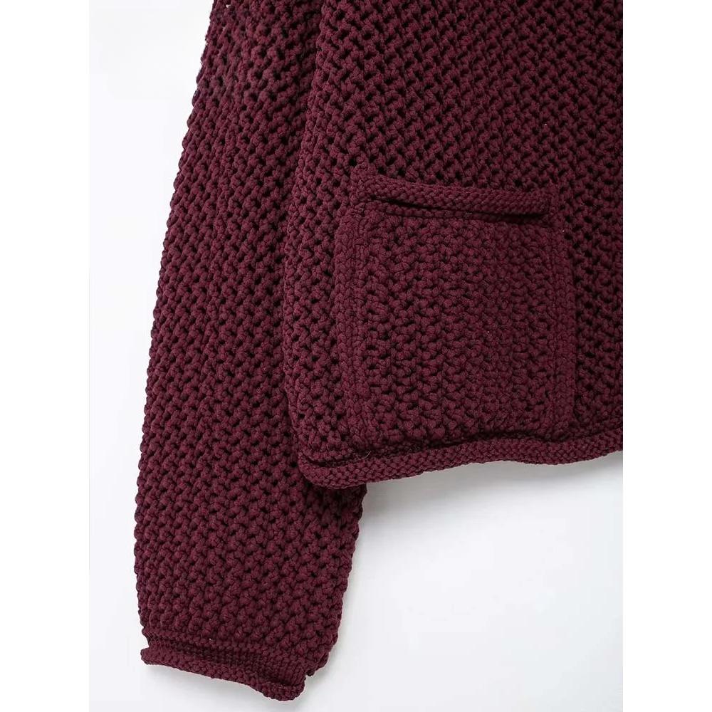 Autumn Winter Knitted Cardigans for Women Casual Button Long Sleeve Female Sweater 2024 Fashion Loose Lady Cardigans Coat