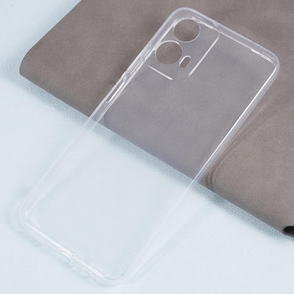 For Motorola Moto G45 5G/G34 5G Case Watermark-Free Glossy TPU Transparent Phone Cover