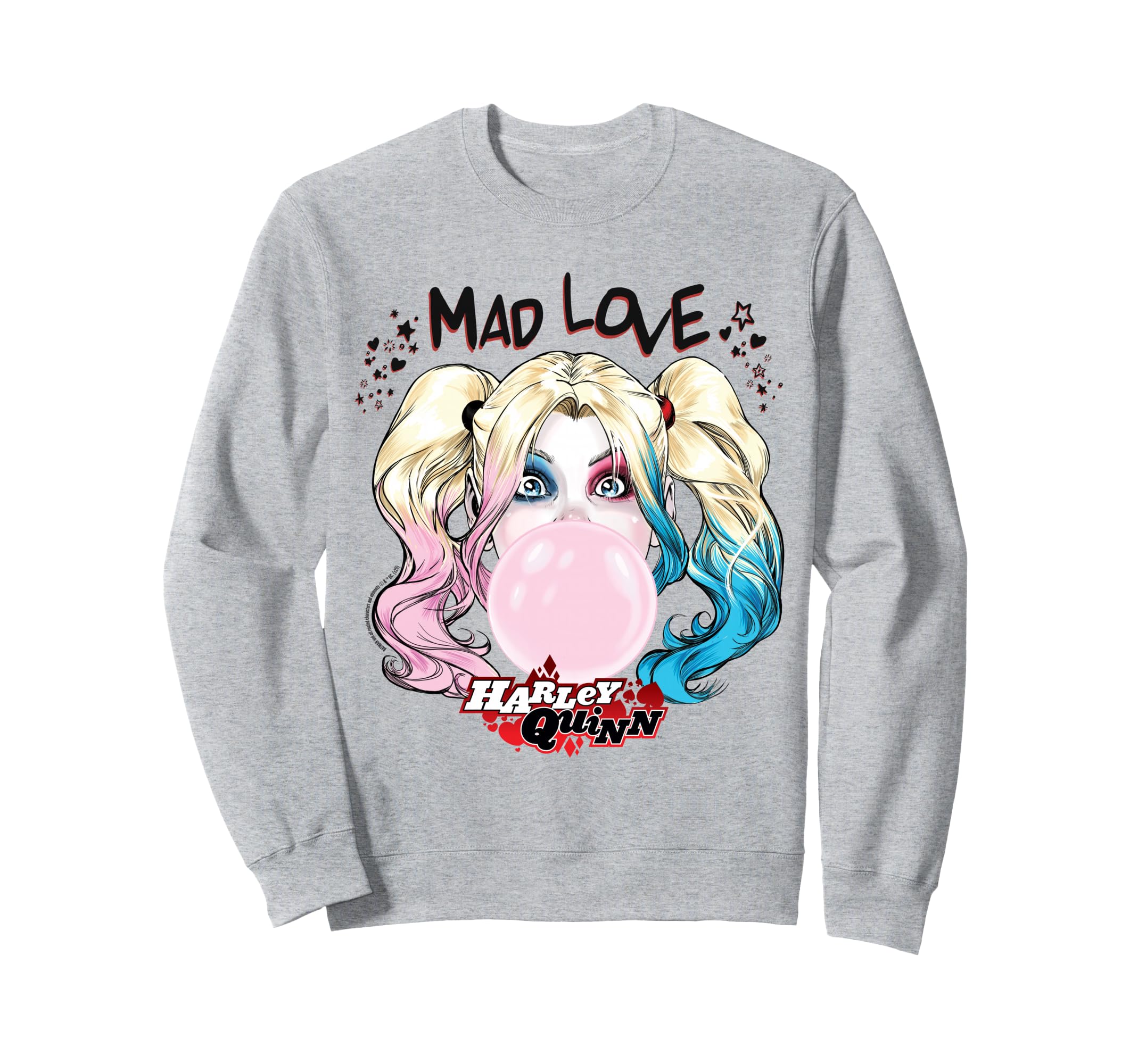 Толстовка Бэтмен Харли Квинн Жевательная резинка Безусловная любовь