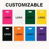StoBag, 100 Pcs Customized Logo Multiple Color Shopping Bag With Handle Plastic Gift Bag (excluding printing fee)