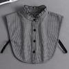 Hollow Lace Chiffon Doll Cotton Fake Collar Blouse Sweater Detachable Shirt Collar False Collar Lapel Women Top Collars Decor