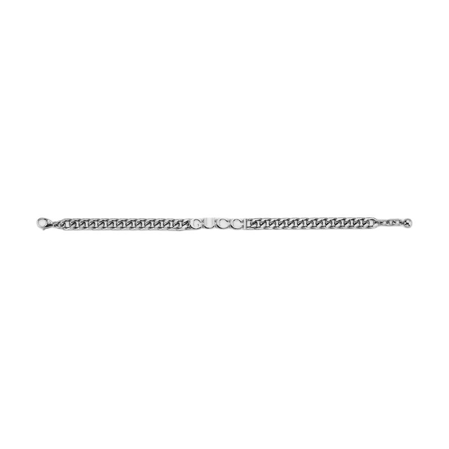 Gucci Letter Logo Shiny Bracelet Unisex bracelet Silver 796655I46010926