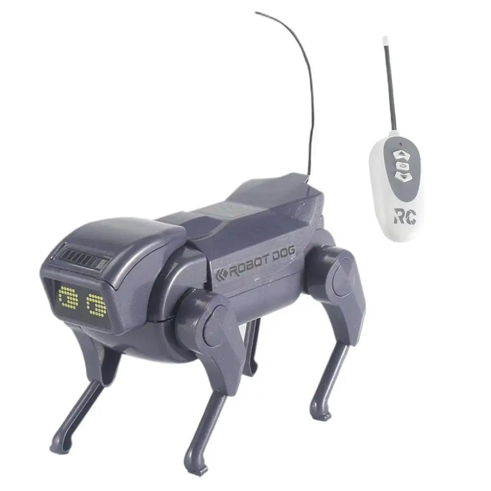 Diy Remote Control Robot Dog Toy Mechanical Dog Building Blocks Toys Assembly Jigsaw Puzzle Toys Educational Toys For Child R7K0