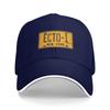 Kšiltovka Ghostbuster Ecto 1 Unisex Pánská s potiskem Trucker Hat Letní y2k Cool Běžecká Hippie Clona Snapback