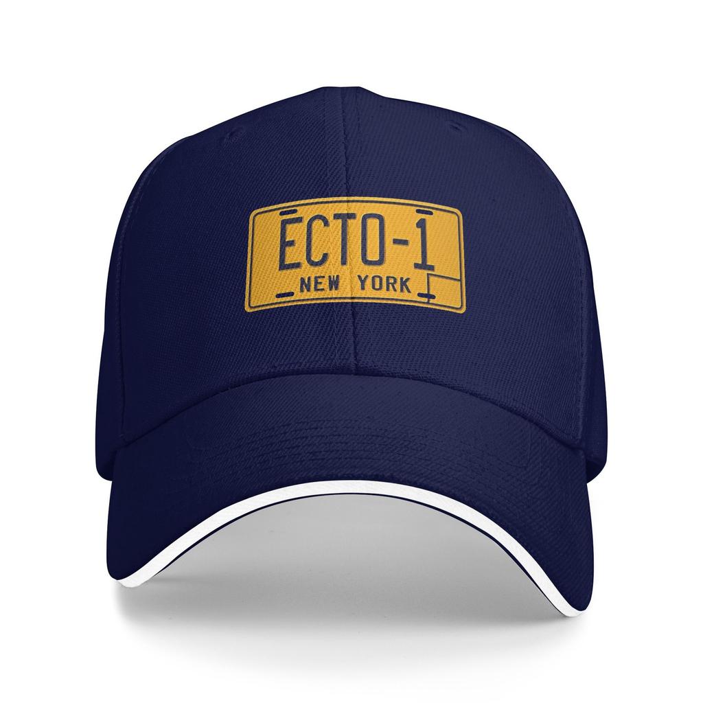 Kšiltovka Ghostbuster Ecto 1 Unisex Pánská s potiskem Trucker Hat Letní y2k Cool Běžecká Hippie Clona Snapback