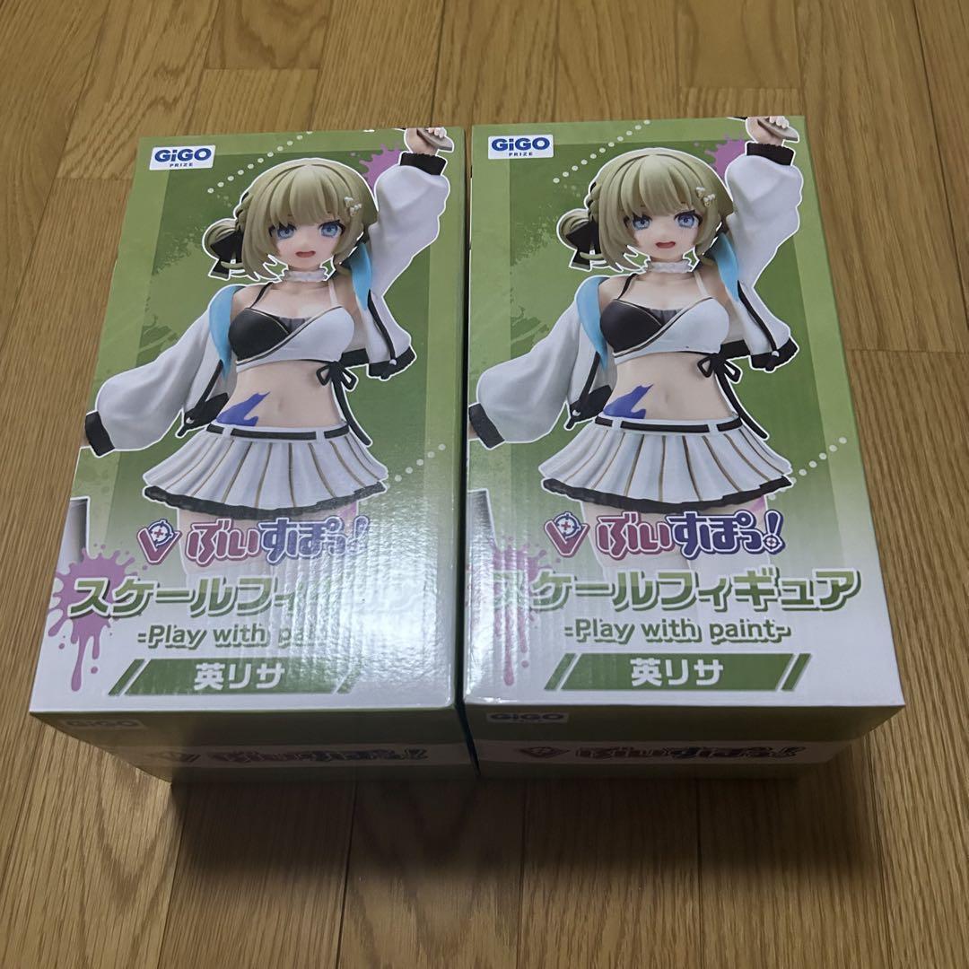 

[USED] VSPO! Play with Paint Figures, Lisa Ei, GiGO, 2 pieces