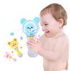 Non-Toxic Baby Rattles Teether Rattle Toy Musical Flashing Hand Bells Rabbit Hand Bells Newborn Infant Early Educational Toys Gifts 0-12M