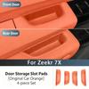 For NEW Zeekr 7X 2025-2026 Door Storage Box  Interior Handle Storage Box  Door Slot Handle Modification Product Interior