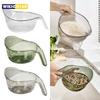 Risdiskskål Plast durkslagssil Grönsaksavloppskorg Köksredskap Mat Bönor Sil Fruktavlopp