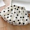 Pantaloncini a Pois Estivi Casual Comodi Stile Coreano Pantaloni Bloomers Monocolore per Neonate