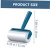 Lint Roller Set for Fast Pet Hair Removal on Clothes with Adhesive Sheets and TravelFriendly Size