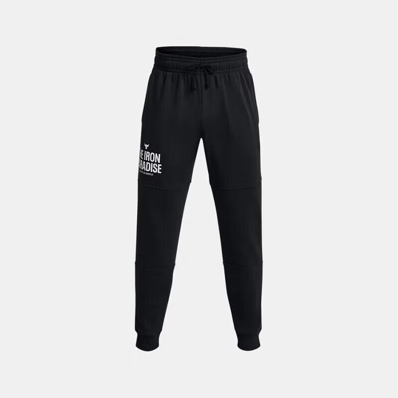 Under Armour Men s Project Rock Fleece Joggers 1380108-001 2XL