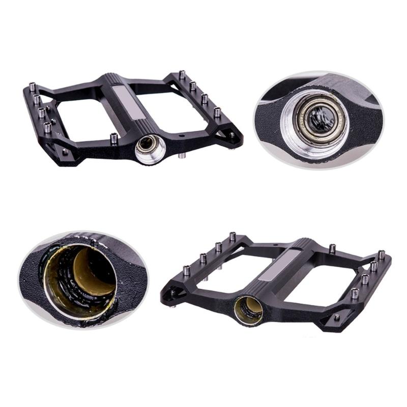 2lots Road Bike Bearing Pedals Colorful Sealeds Bearing Cycling Foot Pedals for Cycling Enthusiasts and Commuters
