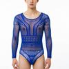 Fashion-Line Lingerie Sexy da Uomo Top Rete Svuotati da Uomo Colore Nero Blu Rosso Bianco Intimo da Uomo Cool Lencería Hombre