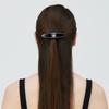 Heart Oval Hair Barrettes(Black)