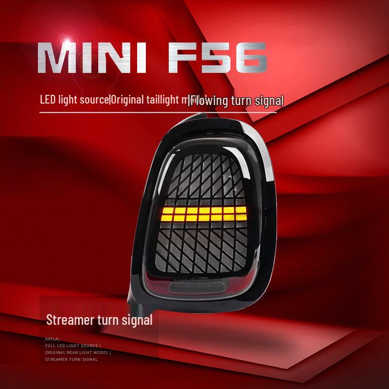 LED Tail Light Assembly for BMW Mini F56/F55/F57 - Features Daytime Running Lights, Brake Lights, and Turn Signals