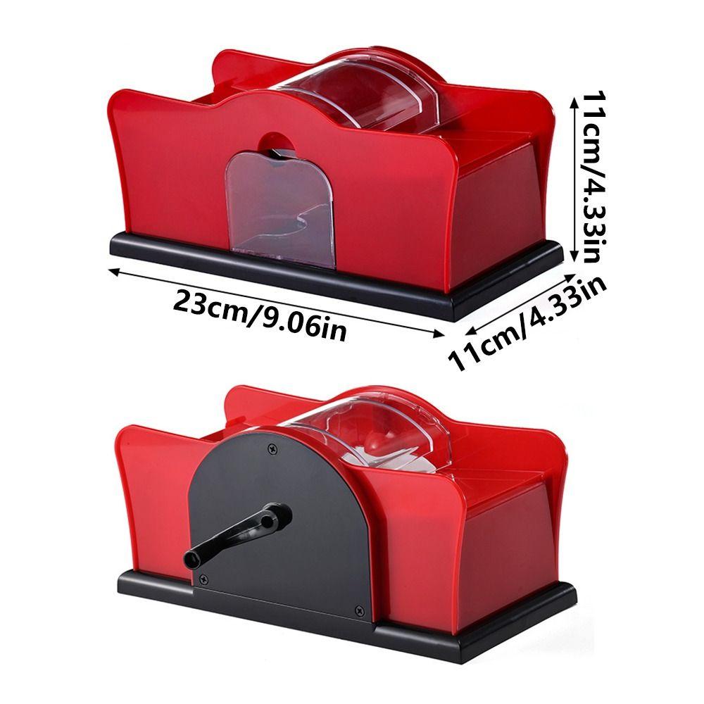 Easy-To-Use Manual Card Shuffler with Handle Card Shuffler Mixer  Poker Gatherings
