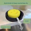 Multi-Functional Sponge Drying Tray Silicone Sink Faucet Storage Rack  Household